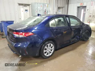 2020 Toyota Corolla LE with VIN JTDEPRAE6LJ065708, listed as a Copart auction lot 51184125 with 18,794 mi miles and Salvage Title. Bid and sale history available at carsss.com. Image 3.