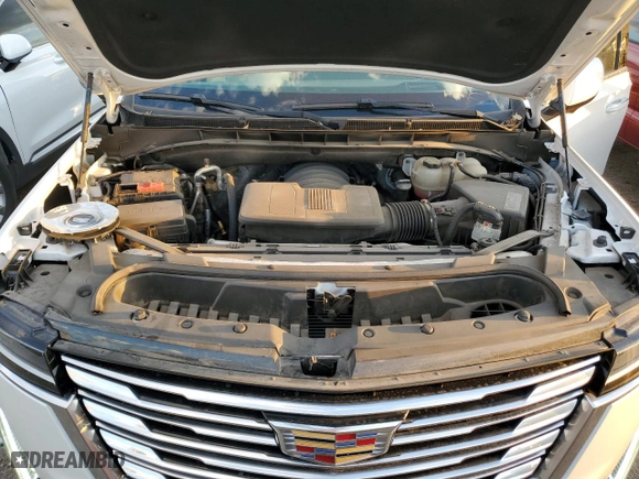2021 Cadillac Escalade Premium Luxury Platinum with VIN 1GYS4DKL6MR228446, listed as a Copart auction lot 73197234 with 22,103 mi miles and Salvage Title. Bid and sale history available at carsss.com. Image 12.