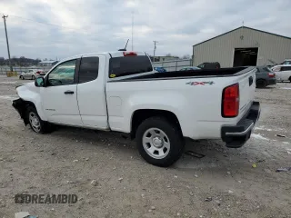 2021 Chevrolet Colorado 4WD Work Truck with VIN 1GCHTBEA7M1206343, listed as a Copart auction lot 82903544 with 17,331 mi miles and Salvage Title. Bid and sale history available at carsss.com. Image 2.