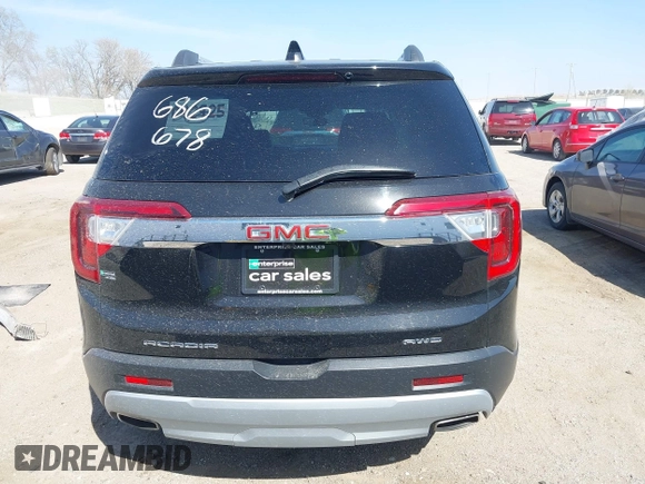 2023 GMC Acadia SLT z VIN 1GKKNUL45PZ233933, wystawiony jako IAAI lot #42019113 z przebiegiem 57 789 mil mil oraz . Historia ofert i sprzedaży dostępna na DreamBid. Obrazek 17.
