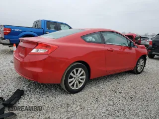 2012 Honda Civic Cpe EX-L with VIN 2HGFG3B10CH520861, listed as a Copart auction lot 45097175 with 129,672 mi miles and Salvage Title. Bid and sale history available at carsss.com. Image 3.