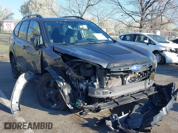2023 Subaru Forester Wilderness with VIN JF2SKALC6PH415254, listed as a IAAI auction lot 41995348 with 25,983 mi miles and . Bid and sale history available at DreamBid. Image 1.