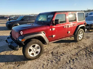 2021 Jeep Wrangler Unlimited Sport Altitude with VIN 1C4HJXDN7MW704830, listed as a Copart auction lot 84948044 with 42,321 mi miles and Salvage title. Bid and sale history available at DreamBid. Image 1.
