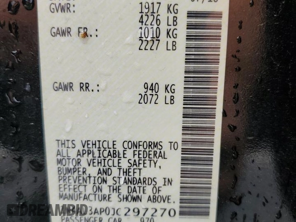 2018 Nissan Altima 2.5 S with VIN 1N4AL3AP0JC297270, listed as a Copart auction lot 52348995 with 164,749 mi miles and Salvage Title. Bid and sale history available at carsss.com. Image 12.