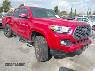2021 Toyota Tacoma SR5 with VIN 3TMDZ5BN4MM103874, listed as a IAAI auction lot 41550357 with 63,258 mi miles and . Bid and sale history available at DreamBid. Image 1.
