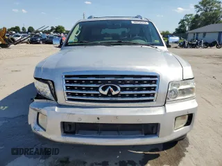 2008 Infiniti QX56 with VIN 5N3AA08C28N900030, listed as a Copart auction lot 60450244 with 198,381 mi miles and Salvage Title. Bid and sale history available at carsss.com. Image 5.