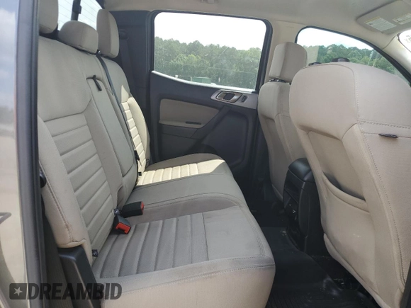 2021 Ford Ranger XL with VIN 1FTER4FH7MLD75517, listed as a Copart auction lot 59652865 with 96,652 mi miles and Salvage title. Bid and sale history available at DreamBid. Image 10.