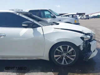 2017 Nissan Maxima SV with VIN 1N4AA6AP0HC409910, listed as a IAAI auction lot 41764389 with 67,483 mi miles. Bid and sale history available at carsss.com. Image 6.