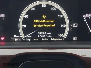 2012 Mercedes-Benz S-Class S 550 with VIN WDDNG9EBXCA443941, listed as a IAAI auction lot 40790743 with 177,681 mi miles. Bid and sale history available at carsss.com. Image 14.