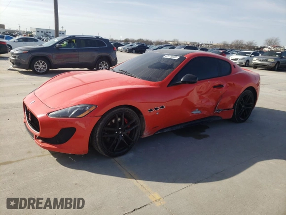 2017 Maserati GranTurismo Sport с VIN ZAM45VLA1H0221070, выставлен на аукционе Copart как лот 42373903 с пробегом 44 187 миль миль и . История ставок и продаж доступна на DreamBid. Изображение 1.
