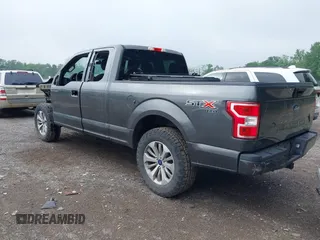 2018 Ford F-150 XL with VIN 1FTEX1EP6JFC61600, listed as a IAAI auction lot 42423185 with 161,991 mi miles and . Bid and sale history available at DreamBid. Image 3.