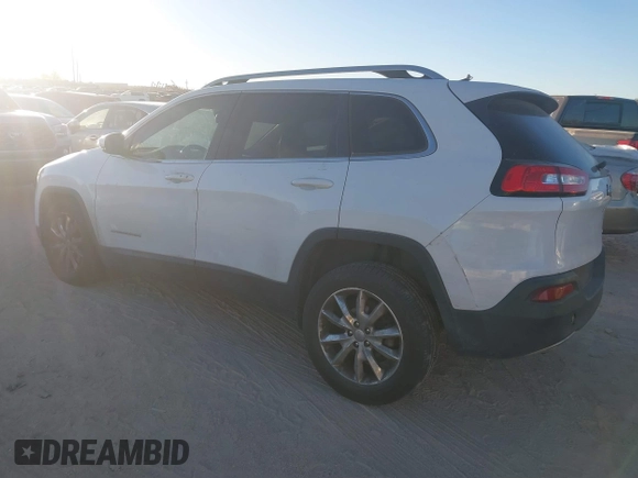 2017 Jeep Cherokee Limited with VIN 1C4PJLDB0HW526582, listed as a IAAI auction lot 41175972 with 176,546 mi miles. Bid and sale history available at carsss.com. Image 3.