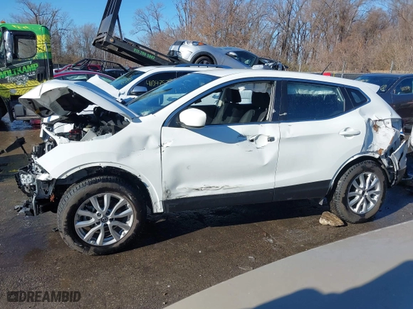 2021 Nissan Rogue Sport S with VIN JN1BJ1AV1MW306958, listed as a IAAI auction lot 41029311 with 56,890 mi miles. Bid and sale history available at carsss.com. Image 15.