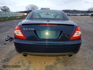 2007 Mercedes-Benz SLK-Class 3.5L with VIN WDBWK56F17F166675, listed as a Copart auction lot 81831044 with 73,953 mi miles and Clean Title. Bid and sale history available at carsss.com. Image 6.