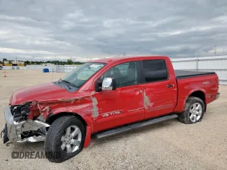 2011 Nissan Titan SL with VIN 1N6AA0EC7BN302991, listed as a Copart auction lot 58783625 with 117,567 mi miles and Salvage title. Bid and sale history available at DreamBid. Image 1.