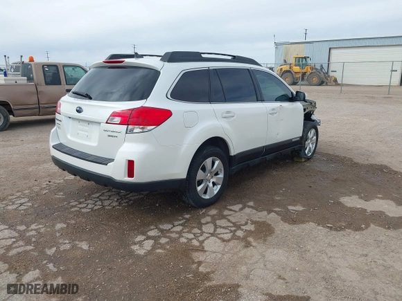 2011 Subaru Outback 3.6R Limited Pwr Moon with VIN 4S4BREKC4B2322873, listed as a IAAI auction lot 41679477 with 107,068 mi miles. Bid and sale history available at carsss.com. Image 4.
