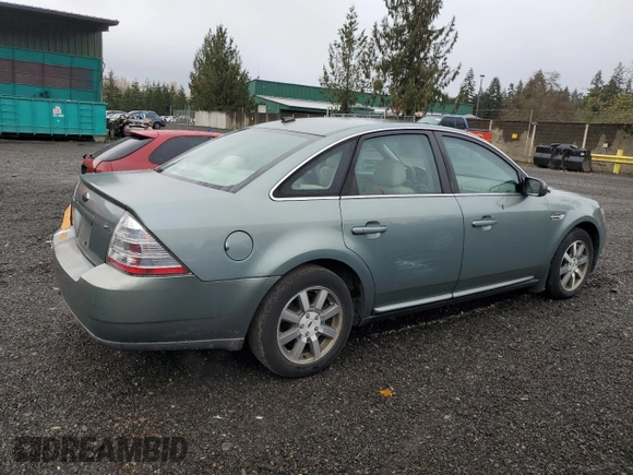 2008 Ford Taurus SEL with VIN 1FAHP24W98G155812, listed as a Copart auction lot 79037984 with 93,750 mi miles and Salvage Title. Bid and sale history available at carsss.com. Image 3.