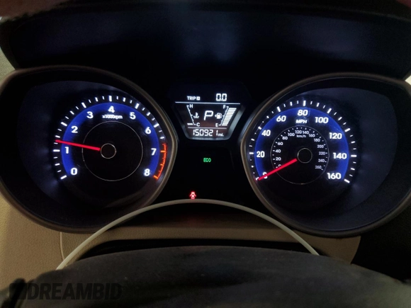 2016 Hyundai Elantra SE with VIN 5NPDH4AEXGH749137, listed as a Copart auction lot 63624605 with 150,921 mi miles and Clean title. Bid and sale history available at DreamBid. Image 9.