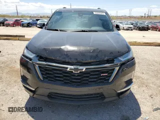 2022 Chevrolet Traverse RS with VIN 1GNERJKW2NJ154401, listed as a Copart auction lot 56026325 with 91,264 mi miles and Salvage title. Bid and sale history available at DreamBid. Image 5.