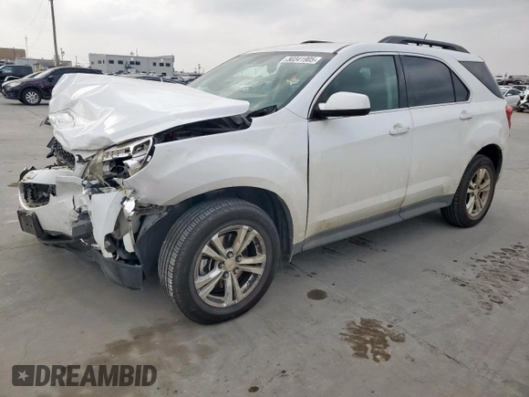 2015 Chevrolet Equinox LT with VIN 1GNALBEK1FZ138658, listed as a Copart auction lot 50341905 with 158,932 mi miles and Salvage Title. Bid and sale history available at carsss.com. Image 1.