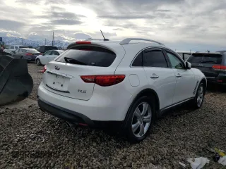 2009 Infiniti FX with VIN JNRAS18W89M150439, listed as a Copart auction lot 46363434 with 144,333 mi miles and Salvage title. Bid and sale history available at DreamBid. Image 3.