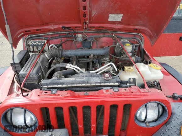 2004 Jeep Wrangler Rubicon with VIN 1J4FA69S74P784117, listed as a Copart auction lot 49984625 with 0 mi miles and Non Repairable. Bid and sale history available at carsss.com. Image 11.