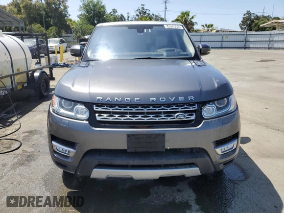 2016 Land Rover Range Rover Sport HSE with VIN SALWR2VF8GA573895, listed as a Copart auction lot 54260095 with 86,640 mi miles and Clean title. Bid and sale history available at DreamBid. Image 5.