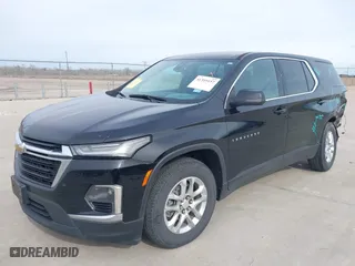 2022 Chevrolet Traverse LS with VIN 1GNERFKW5NJ119395, listed as a IAAI auction lot 41349157 with 52,406 mi miles. Bid and sale history available at carsss.com. Image 17.