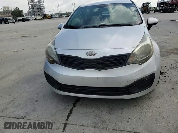 2013 Kia Rio LX with VIN KNADM4A39D6240640, listed as a Copart auction lot 71702734 with Not Provided miles and Salvage Title. Bid and sale history available at carsss.com. Image 11.
