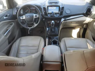 2016 Ford Escape Titanium with VIN 1FMCU0JX8GUC35838, listed as a Copart auction lot 51061285 with 84,224 mi miles and Salvage Title. Bid and sale history available at carsss.com. Image 8.