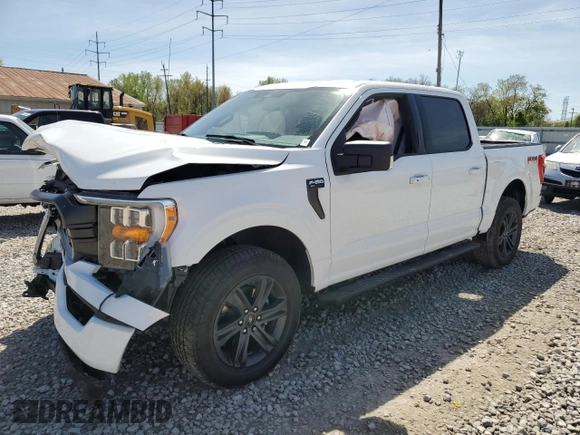 2023 Ford F-150 XL with VIN 1FTFW1E82PKE82241, listed as a Copart auction lot 54902835 with Not Provided miles and Salvage Title. Bid and sale history available at carsss.com. Image 1.
