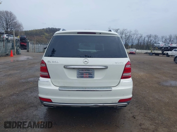 2011 Mercedes-Benz GL-Class GL 450 with VIN 4JGBF7BE0BA730685, listed as a IAAI auction lot 42029019 with 142,190 mi miles. Bid and sale history available at carsss.com. Image 17.