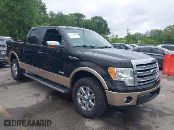2014 Ford F-150 XL with VIN 1FTFW1ET5EKE83868, listed as a IAAI auction lot 42159157 with 173,606 mi miles. Bid and sale history available at carsss.com. Image 1.