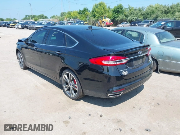 2017 Ford Fusion Titanium with VIN 3FA6P0K9XHR117300, listed as a IAAI auction lot 42731703 with 47,276 mi miles and . Bid and sale history available at DreamBid. Image 3.