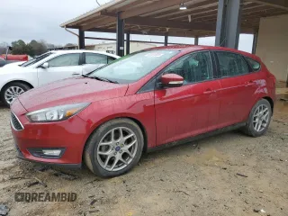 2015 Ford Focus SE with VIN 1FADP3K24FL381975, listed as a Copart auction lot 42531555 with 58,601 mi miles and Salvage Title. Bid and sale history available at carsss.com. Image 1.