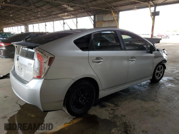 2013 Toyota Prius One with VIN JTDKN3DU7D5541662, listed as a Copart auction lot 49443365 with 159,152 mi miles and Salvage Title. Bid and sale history available at carsss.com. Image 3.
