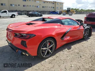 2021 Chevrolet Corvette 2LT with VIN 1G1YB3D42M5118581, listed as a Copart auction lot 53654314 with 6,310 mi miles. Bid and sale history available at carsss.com. Image 3.
