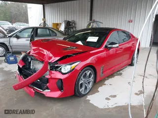 2020 Kia Stinger GT-Line with VIN KNAE15LAXL6080443, listed as a IAAI auction lot 41284873 with 83,475 mi miles. Bid and sale history available at carsss.com. Image 21.