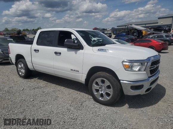 2024 Ram 1500 Big Horn z VIN 1C6SRFFTXRN163880, wystawiony jako Copart lot #54157665 z przebiegiem Nie podano mil oraz Szkoda całkowita • Salvage title. Historia ofert i sprzedaży dostępna na DreamBid. Obrazek 4.