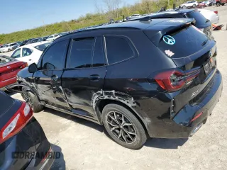 2022 BMW X3 xDrive30i with VIN 5UX53DP06N9M96658, listed as a Copart auction lot 48069574 with Not Provided miles and Salvage Title. Bid and sale history available at DreamBid. Image 2.