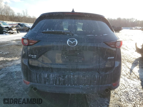 2017 Mazda CX-5 Touring with VIN JM3KFBCL0H0148970, listed as a Copart auction lot 42413605 with 57,776 mi miles and Salvage Title. Bid and sale history available at carsss.com. Image 6.