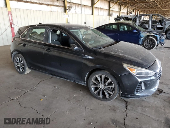 2018 Hyundai Elantra GT with VIN KMHH35LE0JU017322, listed as a Copart auction lot 71857674 with 89,206 mi miles and Salvage Title. Bid and sale history available at carsss.com. Image 4.