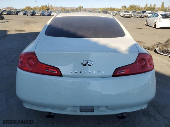 2007 Infiniti G35 Coupe with VIN JNKCV54E97M906411, listed as a Copart auction lot 75350634 with 173,667 mi miles and Salvage Title. Bid and sale history available at carsss.com. Image 6.