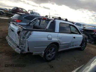 2005 Subaru Baja Turbo z VIN 4S4BT63C956105788, wystawiony jako Copart lot #88588005 z przebiegiem 81 748 mil mil oraz Szkody całkowita. Historia ofert i sprzedaży dostępna na DreamBid. Obrazek 3.