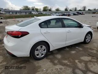 2018 Kia Forte LX with VIN 3KPFK4A76JE242548, listed as a Copart auction lot 52556265 with 107,465 mi miles and Salvage Title. Bid and sale history available at carsss.com. Image 3.