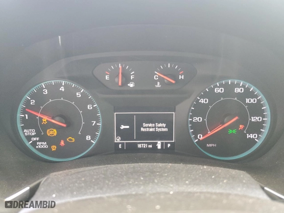 2024 Chevrolet Equinox LS with VIN 3GNAXHEG9RL131262, listed as a Copart auction lot 52107575 with 16,721 mi miles and Non Repairable. Bid and sale history available at carsss.com. Image 9.