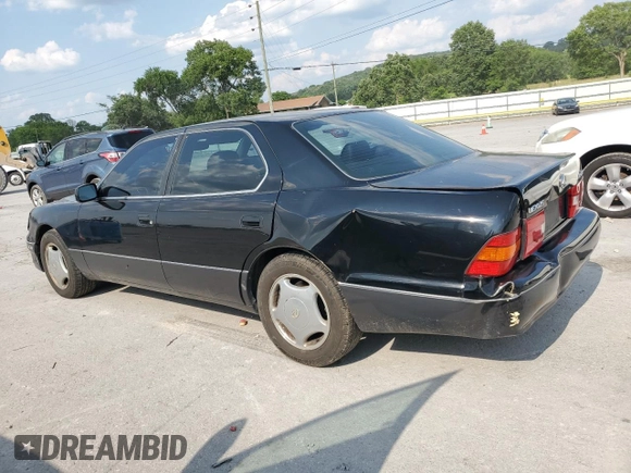 1999 Lexus LS 400 z VIN JT8BH28F7X0154767, wystawiony jako Copart lot #59838805 z przebiegiem 205 710 mil mil oraz Szkoda całkowita • Salvage title. Historia ofert i sprzedaży dostępna na DreamBid. Obrazek 2.
