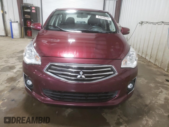 2019 Mitsubishi Mirage G4 SE with VIN ML32F4FJ3KHF12554, listed as a Copart auction lot 63948253 with 26,091 mi miles. Bid and sale history available at carsss.com. Image 5.