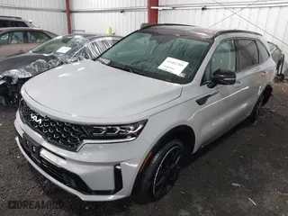2023 Kia Sorento X-Line SX Prestige with VIN 5XYRKDLF2PG209611, listed as a IAAI auction lot 41482785 with 6,801 mi miles. Bid and sale history available at carsss.com. Image 17.