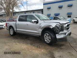 2023 Ford F-150 XL with VIN 1FTFW1E50PFC07580, listed as a Copart auction lot 45456725 with 32,025 mi miles and Salvage Title. Bid and sale history available at carsss.com. Image 4.